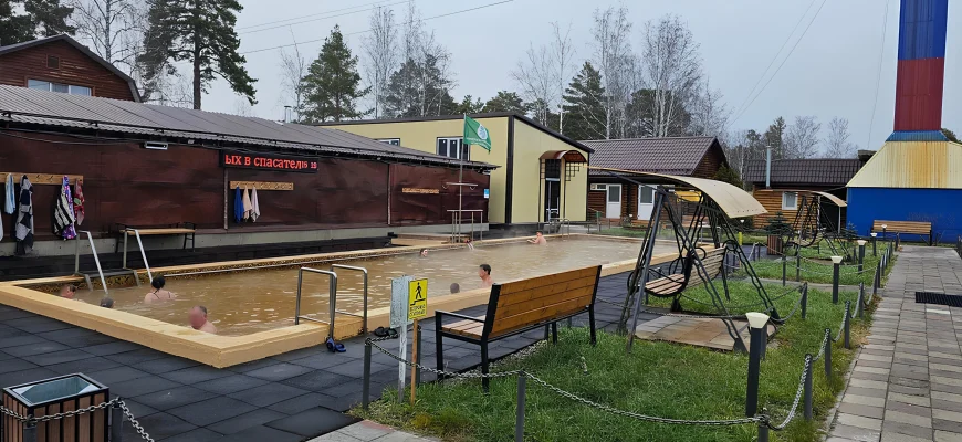 Горячий источник Сосновый бор Винзили Тюмень