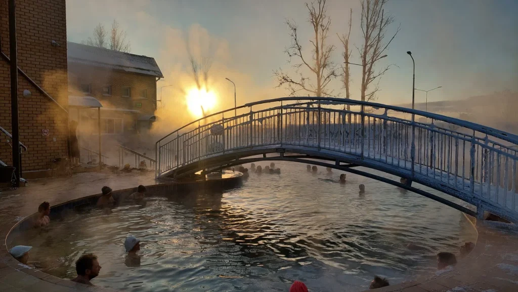 Горячий источник в санатории «Волна» (Тюмень)